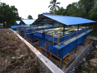 Sistem Penyediaan Air Minum (SPAM) yang berlokasi di Lotta, Kecamatan Pineleng, Kabupaten Minahasa.