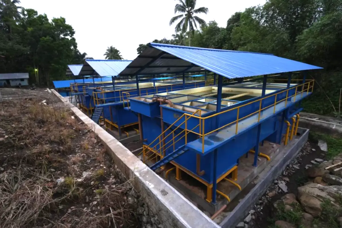 Sistem Penyediaan Air Minum (SPAM) yang berlokasi di Lotta, Kecamatan Pineleng, Kabupaten Minahasa.